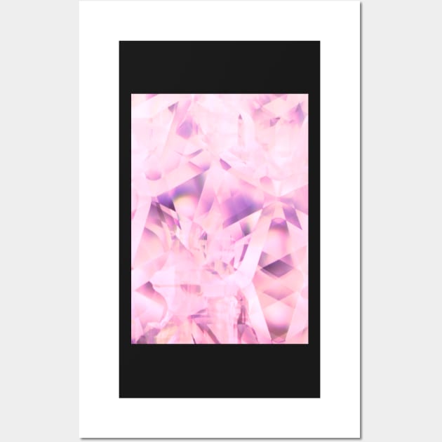 Rose Quartz Texture Wall Art by LaurenPatrick